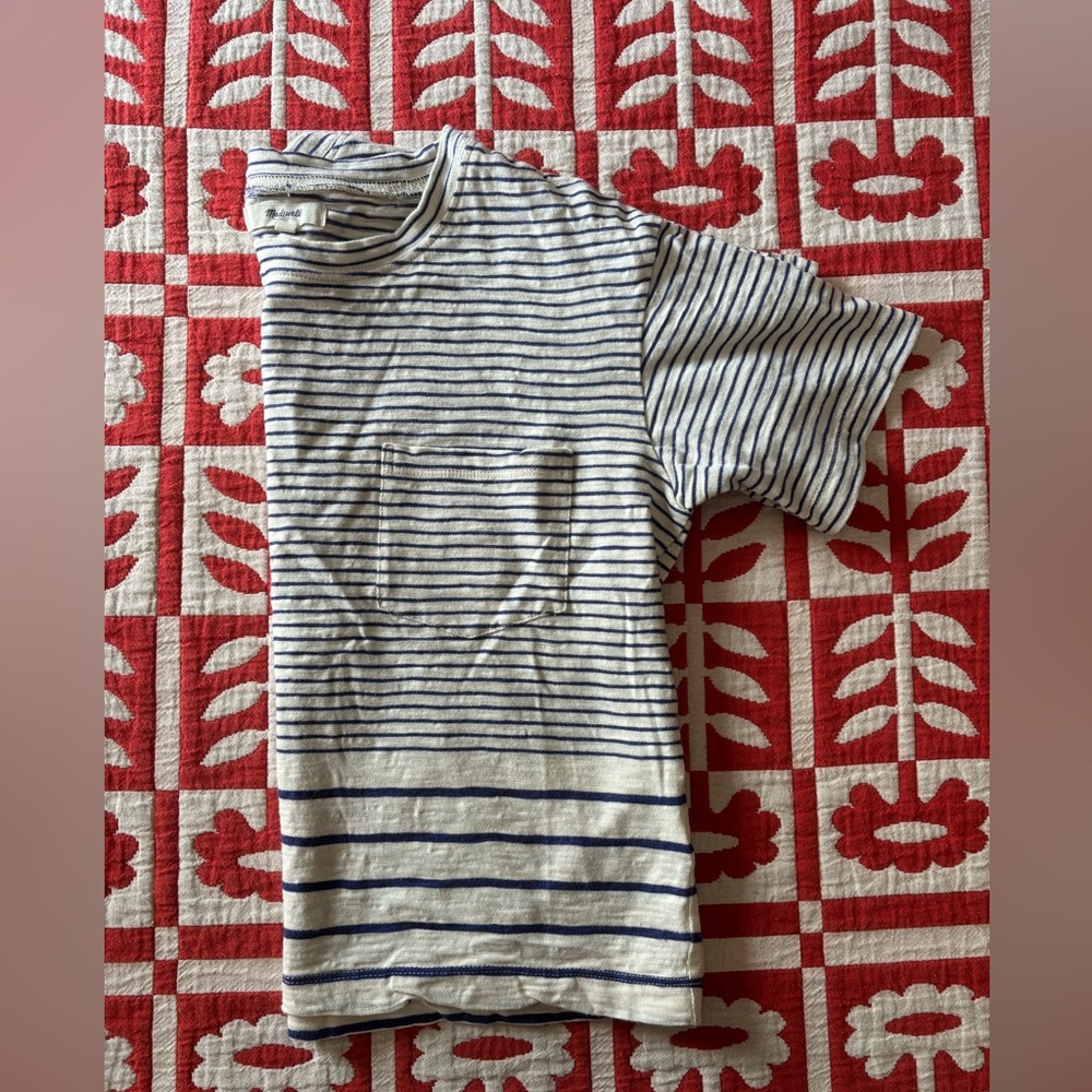 Madewell cropped T-shirt xs